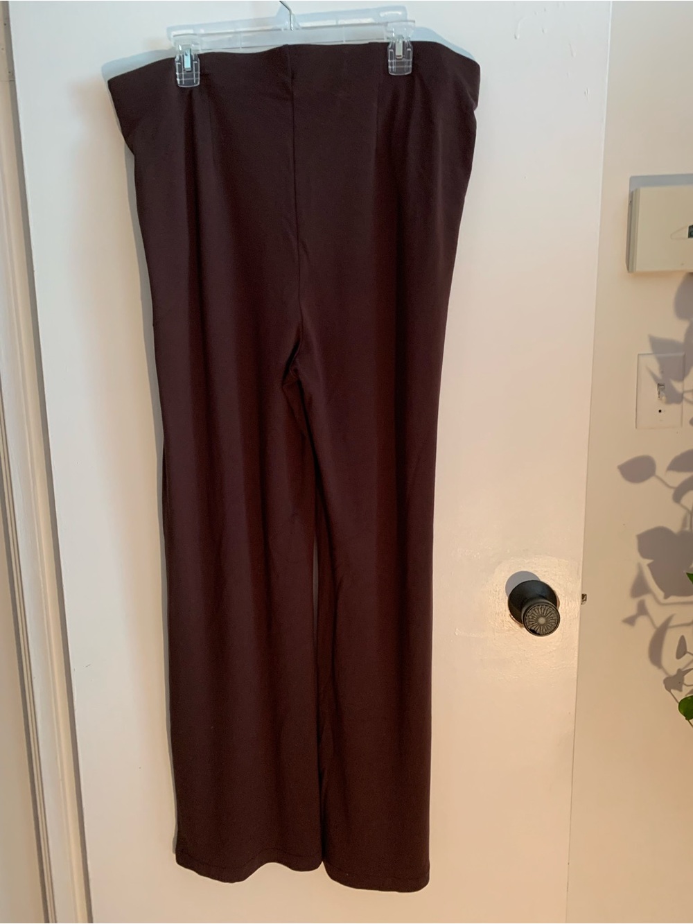 Joe Fresh , Women's Wide-Leg yoga pants NWOT , in Deep Brown - Picture 4 of 5